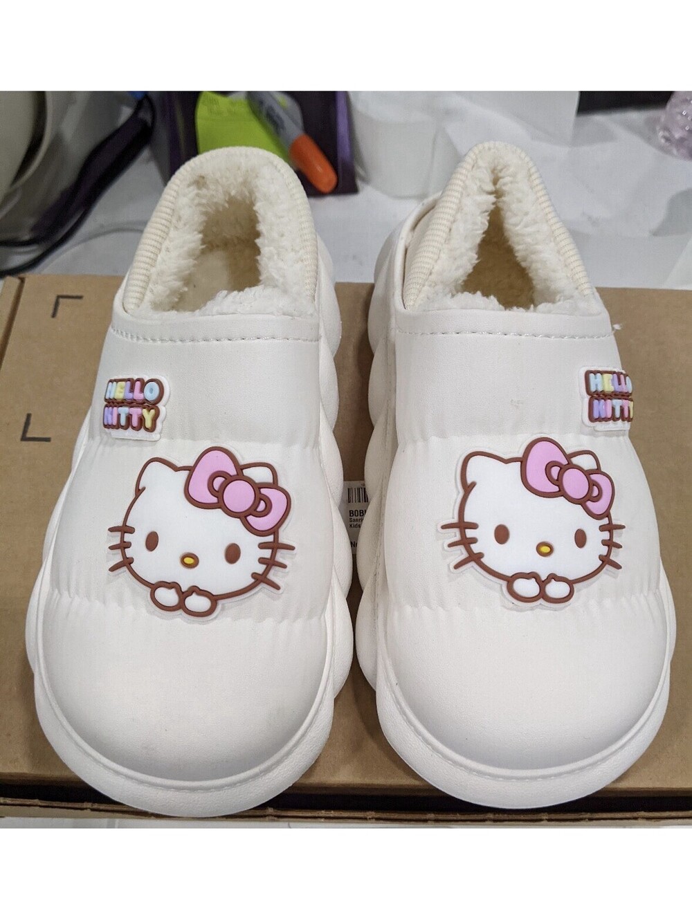 Hello Kitty Size 3/4 Pet Doctor Slippers - Amazing Quality NWOT